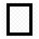 Bildschirm Ausrichtung Hochformat Symbol