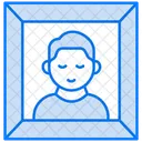 Porträt  Symbol