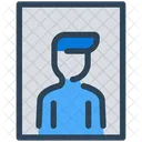 Porträt  Symbol