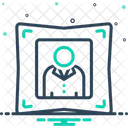 Porträt  Symbol