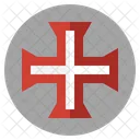 Portugal Cross Cross Portugal Icon