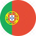 Portugal Drapeau Monde Icône