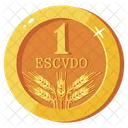 Portuguese Escudo Escudo Coin Escudo Currency Icon