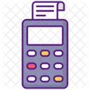 Pos Payment Invoice Machine Icon