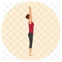 Upward Salute Yoga Icon