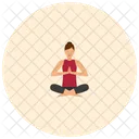 Firelog Yoga Pose Icon