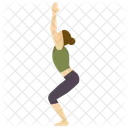 Yoga Pose Pose De Yoga Icon