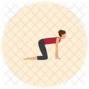 Chat Yoga Pose Icon