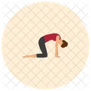 Chat Yoga Pose Icon