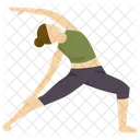 Yoga Pose Pose De Yoga Icon