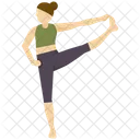 Yoga Pose Pose De Yoga Icon