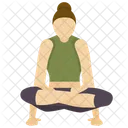Yoga Pose Pose De Yoga Icon