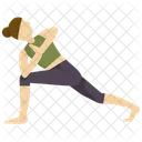 Yoga Pose Pose De Yoga Icon