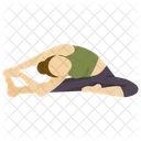 Yoga Pose Pose De Yoga Icon