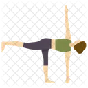 Yoga Pose Pose De Yoga Icon