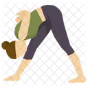 Yoga Pose Pose De Yoga Icon