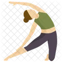 Yoga Pose Pose De Yoga Icon