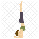 Yoga Pose Pose De Yoga Icon