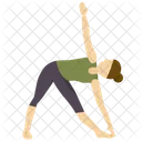 Yoga Pose Pose De Yoga Icon