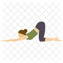 Yoga Pose Pose De Yoga Icon