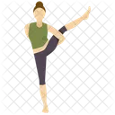 Yoga Pose Pose De Yoga Icon
