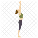 Yoga Pose Pose De Yoga Icon