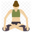 Yoga Pose Pose De Yoga Icon