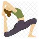 Yoga Pose Pose De Yoga Icon