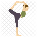 Yoga Pose Pose De Yoga Icon