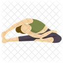 Yoga Pose Pose De Yoga Icon