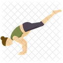Yoga Pose Pose De Yoga Icon