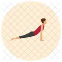 Debout Chien Yoga Icon