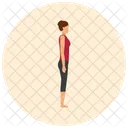 Yoga Pose Exercice Icon