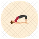 Pont Yoga Pose Icon