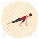 Moitie Planche Yoga Icon