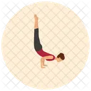 Appui Renverse Yoga Pose Icon
