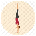 Appui Renverse Yoga Pose Icon