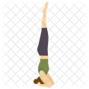 Yoga Pose Pose De Yoga Icon