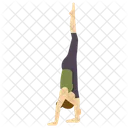 Yoga Pose Pose De Yoga Icon