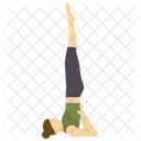 Yoga Pose Pose De Yoga Icon