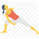 Inverse Guerrier Pose Icon