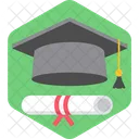 Diploma de graduación  Icono