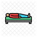 Posicion Acostada Icono
