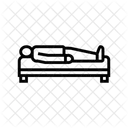 Posicion Acostada Icono