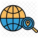 Posicionamiento Geografico De Un Usuario Servicio De Localizacion De Internet Ubicacion Del Usuario Icono