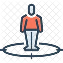 Position Location Standing Rest Motionless Relax Inactive Static Gesture Physique Posture Stand Icon