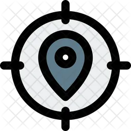Position Target  Icon