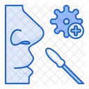 Positiver Coronavirus Test PCR Icon