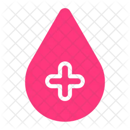 Positive Blood Drop  Icon