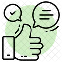 Positive Feedback Feedback Success Icon